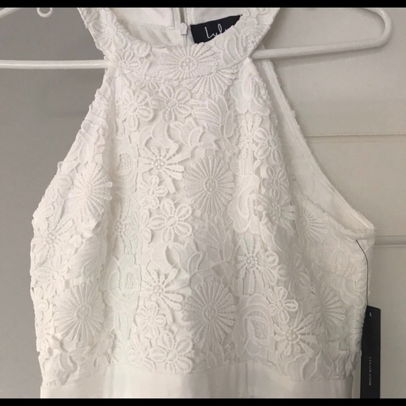 NWT White lulus dress!! Perfect for graduation! - Picture 2 of 6